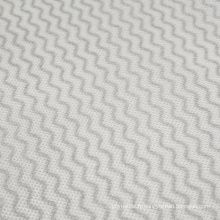 Fabrics de tissu gris non tissés liés imprimés biodégradables